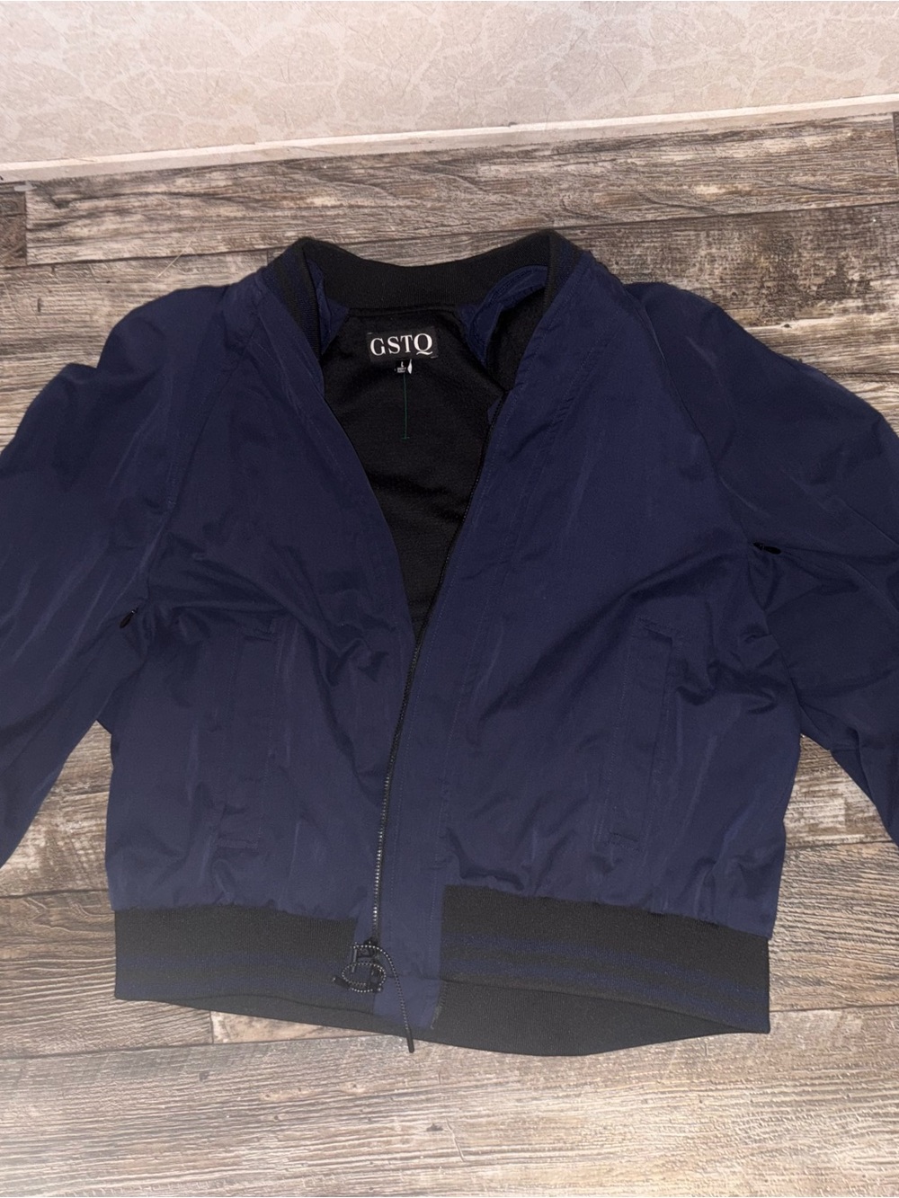 Navy Bomber Jacket
